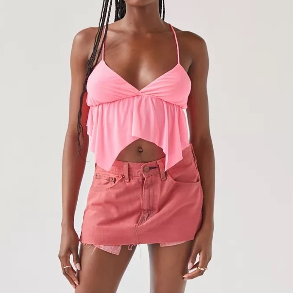 Urban Outfitters Shore Babydoll Cami - Picture 3 of 5